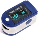 Meya Happy Doctor’s Fingertip Pulse Oximeter for Blood Oxygen SpO2 Level/Heart Monitoring OLED Type Meter Finger